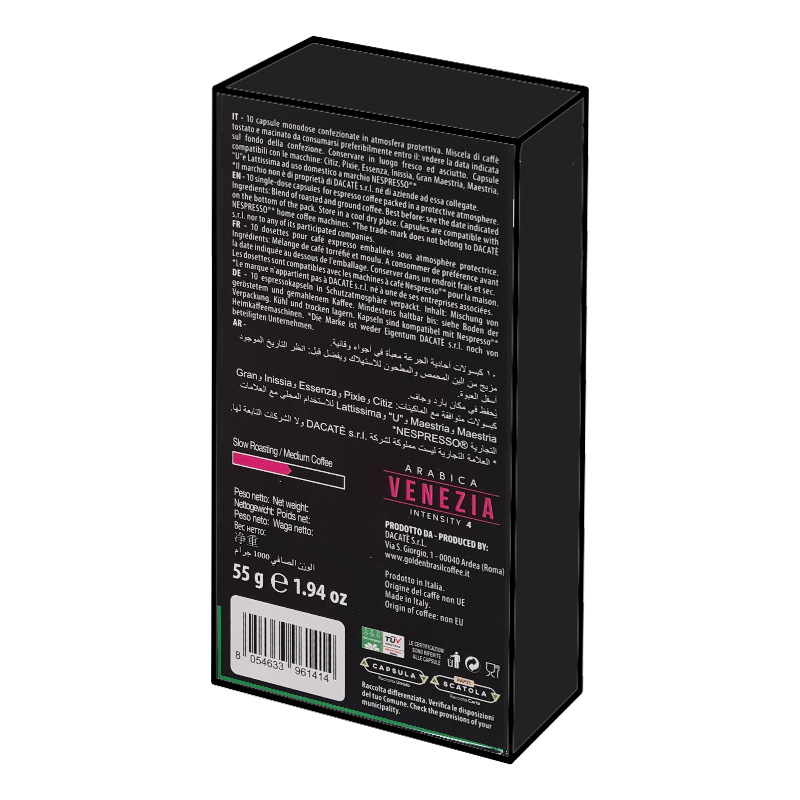 Capsule - Compostabili Compatibili Nespresso Venezia