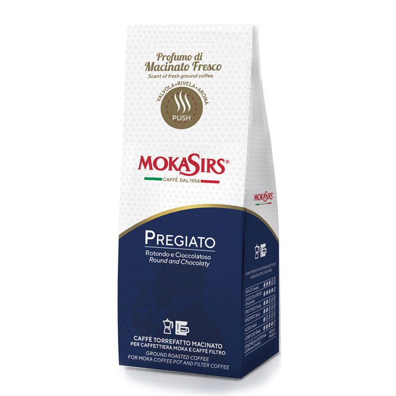 Mokasirs Caffè Pregiato - Macinato Moka