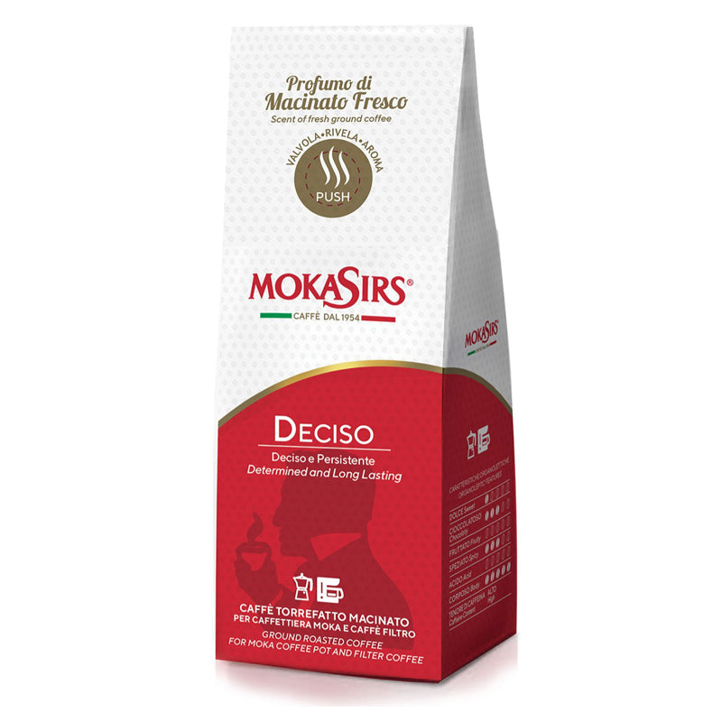 Mokasirs Caffè Deciso - Macinato Moka